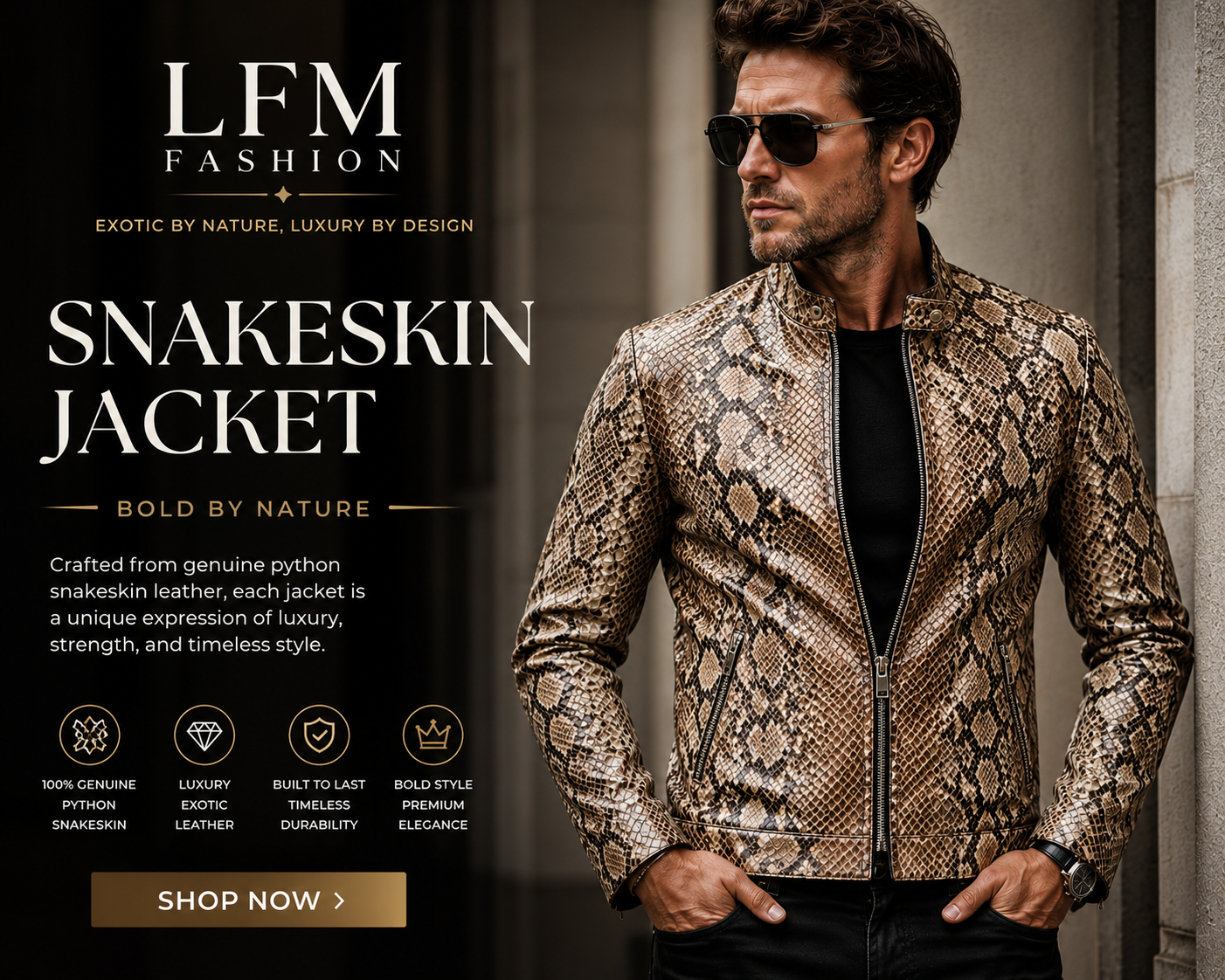 Snakeskin Jacket