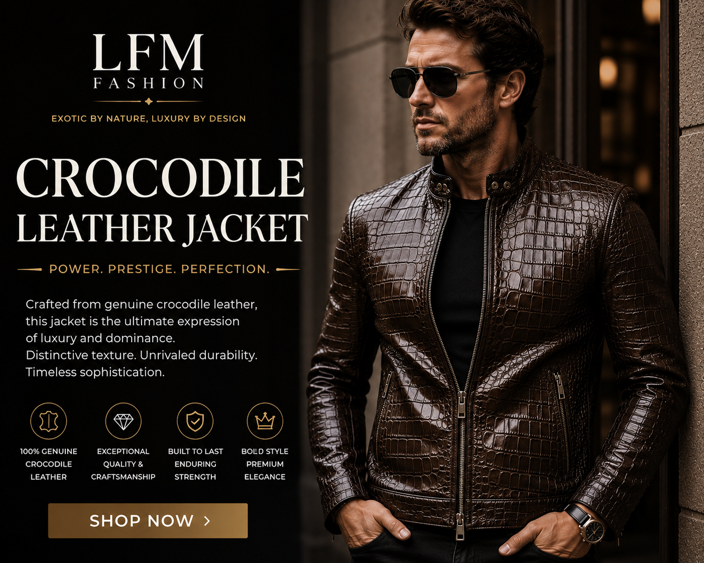 Crocodile Jacket